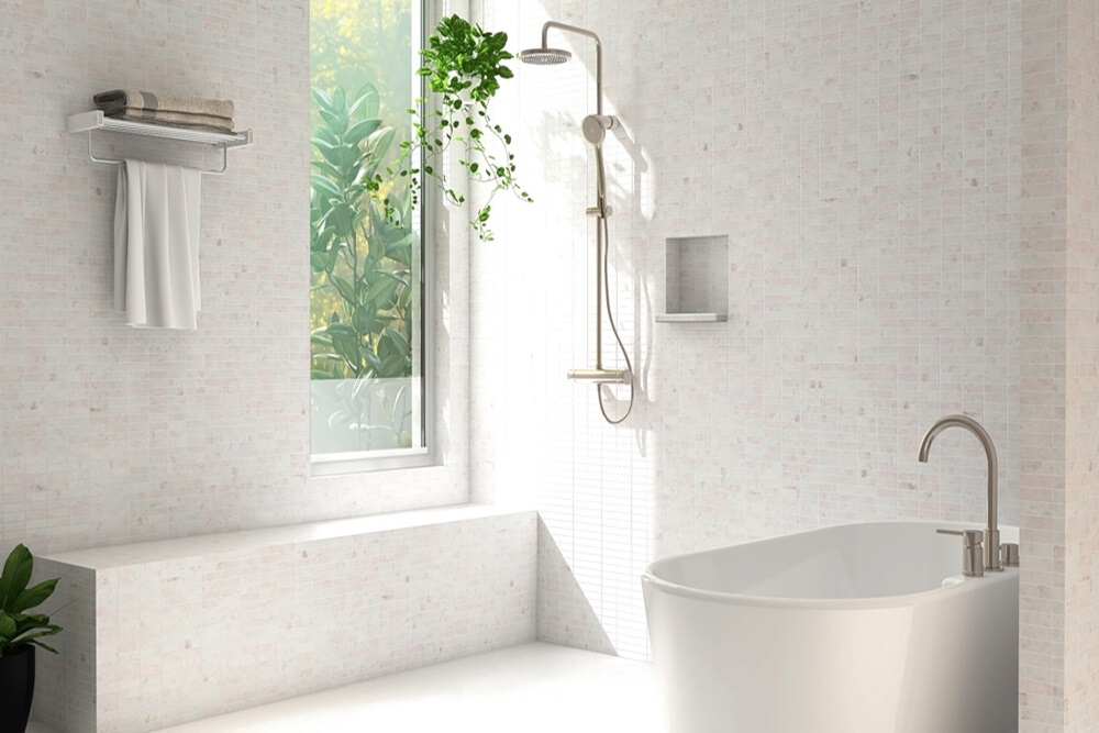Marmox Australia newly installed Shower Tray